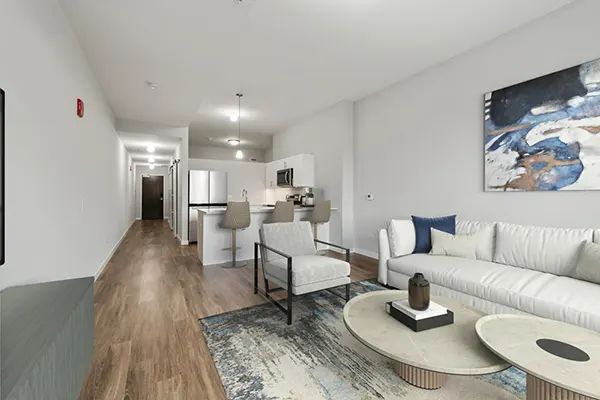 Clean, modern design with an emphasis on light and space
